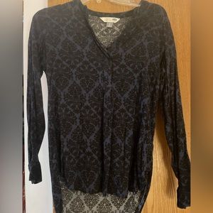 Small Tunic Navy Blue Shirt